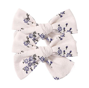 Open image in slideshow, 2 Pc Sweet Floral &amp; Fruit Bows
